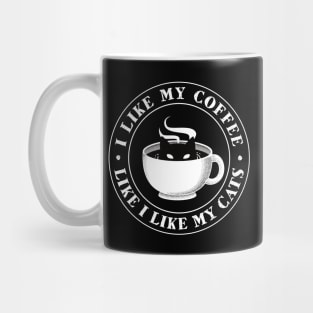 Black Coffee & Black Cats Mug